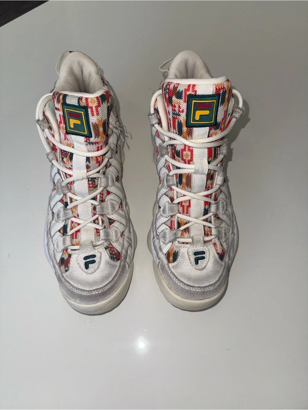 Fila Men's Stackhouse Spaghetti Basketball Shoes Size 12